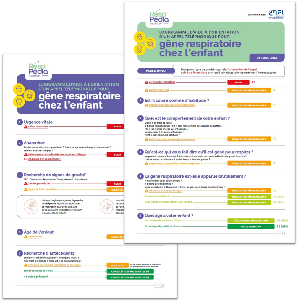 visuel logigrammes gene respi